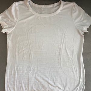 Lululemon White short sleeve shirt (10)